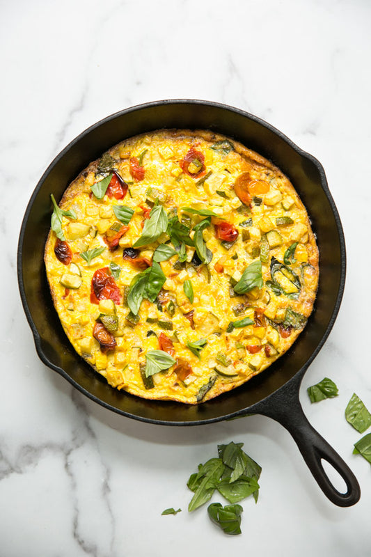 Oven-Baked Zucchini Frittata (Low FODMAP)