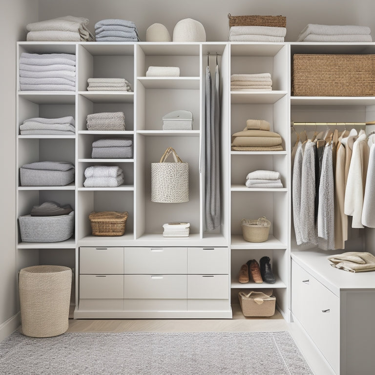 Folded Clothes Storage Ideas for a Clutter-Free Closet – Blue Sky Web ...
