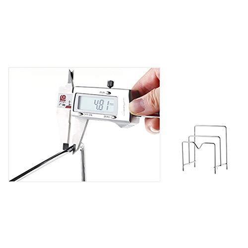 Amazon best best quality other utensils layers stainless steel pan pot lid shelf kitchen cooking tools storage pan rack dish chopping block cover stand holder by rubyshop 1 pcs