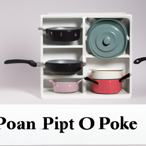 pot and pan organizer for cabinets