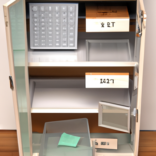 acrylic shelf organizer