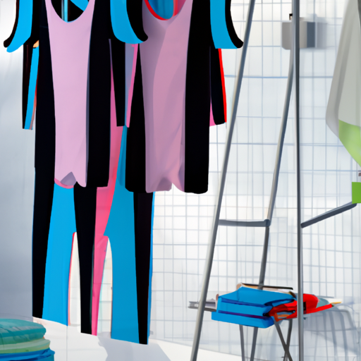 bathing suit drying rack