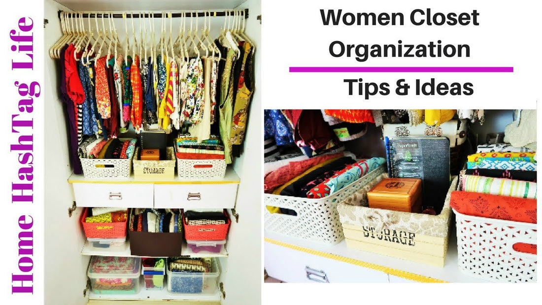 Today's video is all about Indian women closet organization ideas for small space