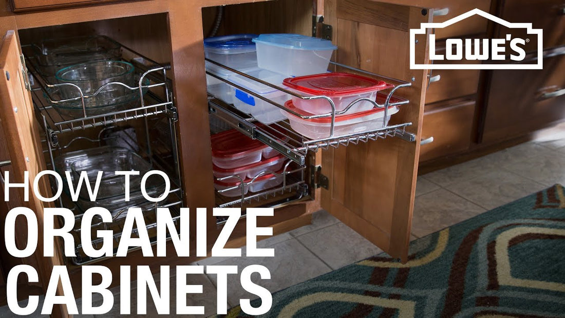 Need more kitchen storage? Learn how to plan and install cabinet organizers to get the most out of your cabinets