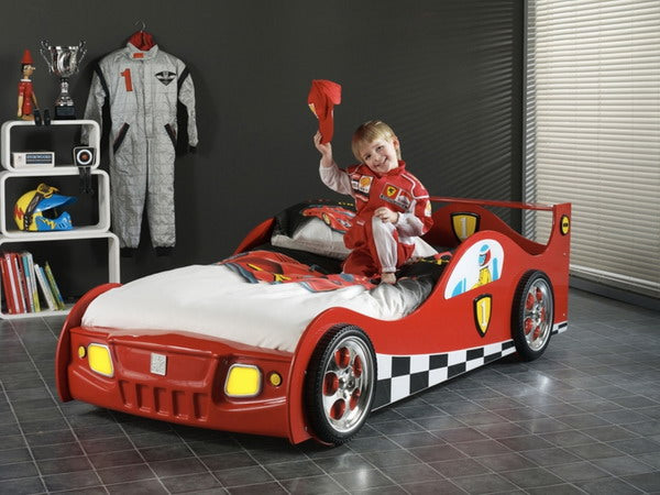 Kids love racing cars and it’s not that difficult to understand why
