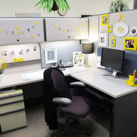 A wise person once said, “They can take the cubicle out of your home, but you don’t have to let them take your home out of the cubicle.” Okay, maybe no one ever really said that, but it’s true nonethele