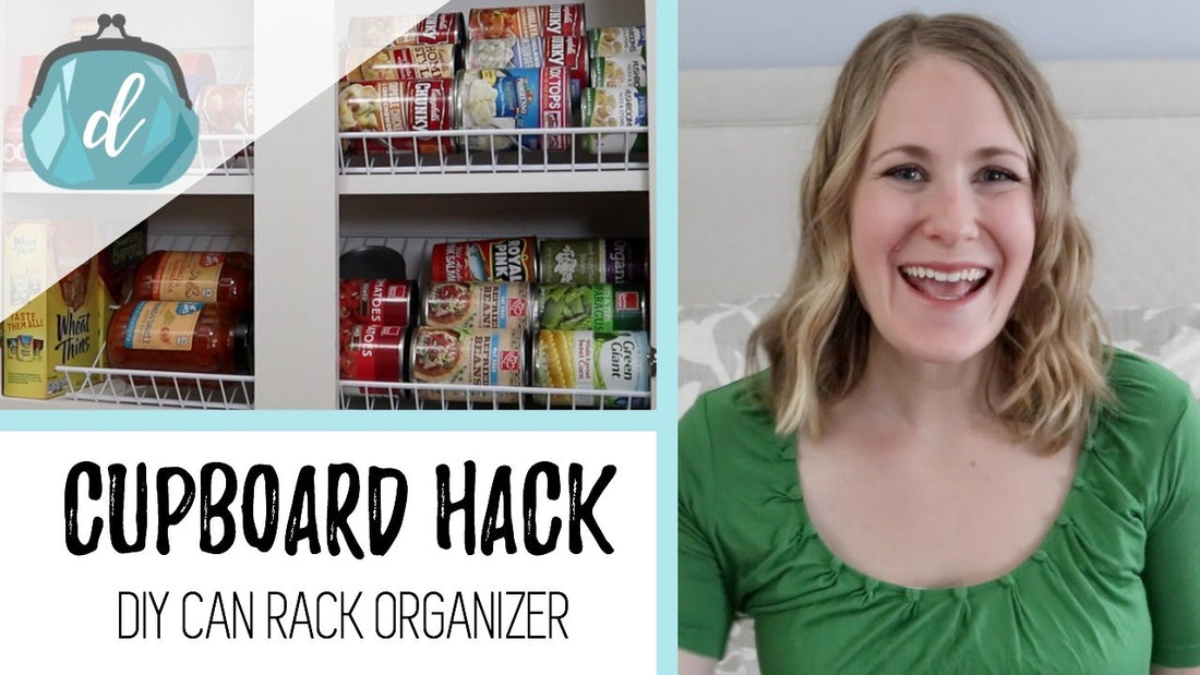 In this video I share how to make a can organizer...no tools required! This project can be completed in under 20 minutes of actual "working" time, and that ...