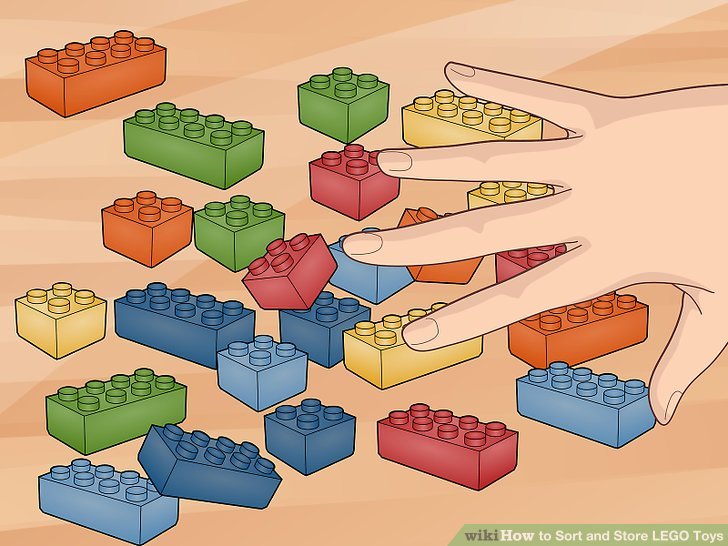 How to Sort and Store LEGO Toy