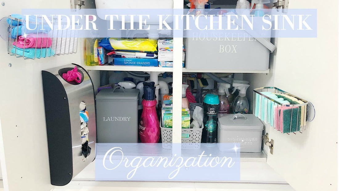 Hey lovelies, In this video I share with you how to organise under the kitchen sink