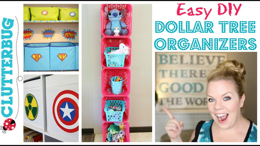 Let's get organized! This quick Dollar Tree Organizer is perfect if you are short on storage and money! You can make this Dollar Tree DIY shelf in under 10 ...