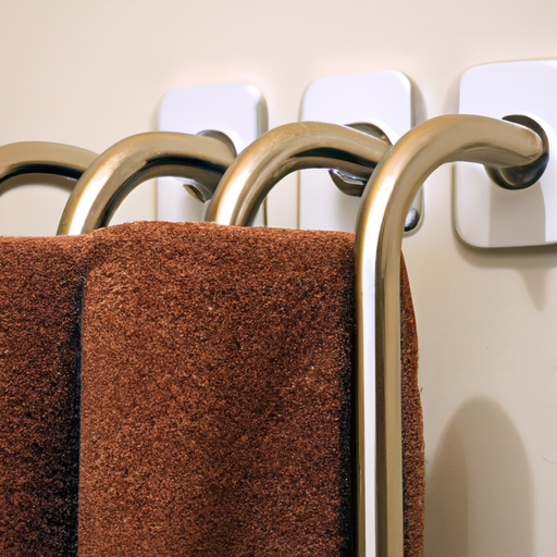 bathroom towel rack