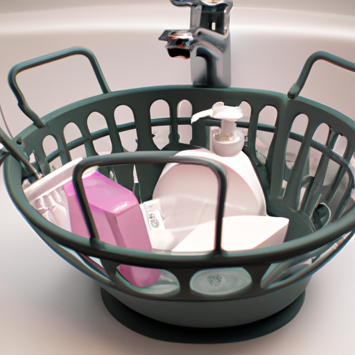 bathroom sink caddy