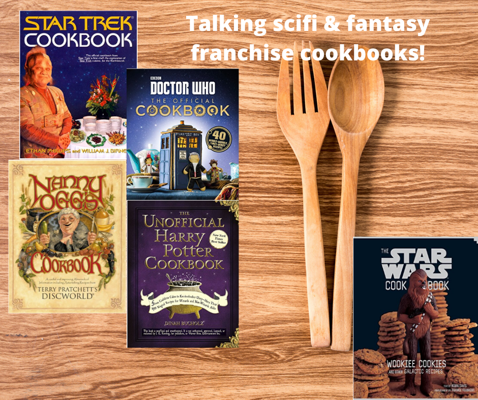 13 #SciFi and #Fantasy Franchise Based Cookbooks for Your Holiday Feasts
