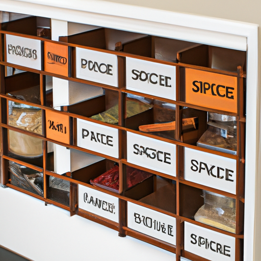 spice rack organizer for cabinet