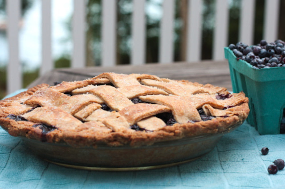Blueberry Pie With a Heart-Healthy Crust [Vegan]