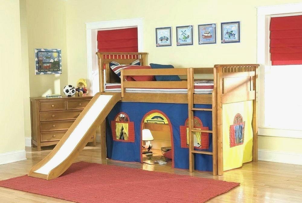 Ceiling Toddler Loft Bed With Slide