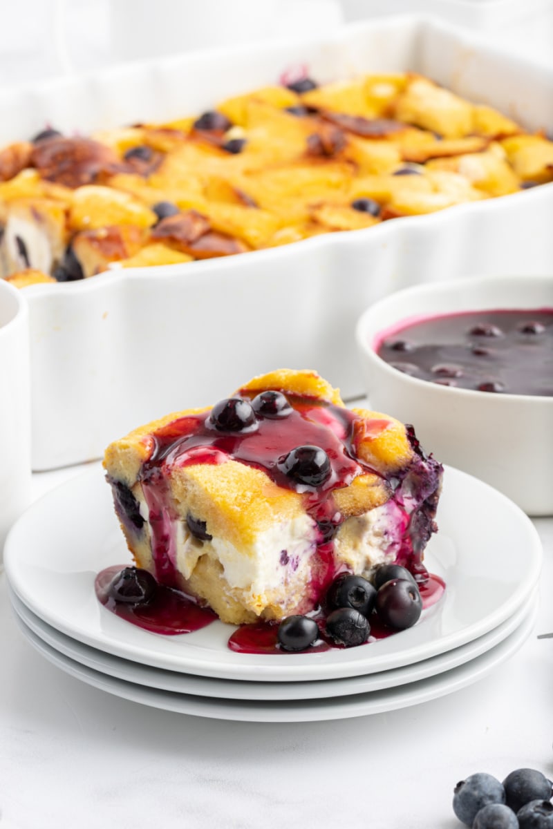 Overnight Blueberry French Toast