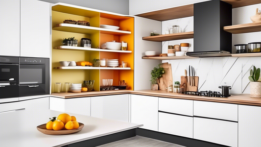 An innovative and functional corner cabinet shelving system, featuring adjustable shelves, built-in organizers, and a unique design that maximizes space utilization while adding a touch of style to an