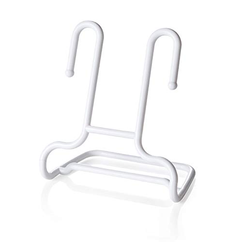 giveyoulucky Adjustable Shoe Rack Fashion Removable Shoe Holder Stand Space-Saving Home Hanging Storage Organizer - White