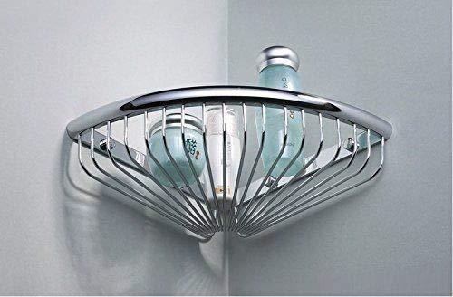 Exclusive beelee rustproof corner triangular bath shelf shower caddy wall mounted stainless steel basket dishrack for shampoo conditioner bathroom kitchen organizer