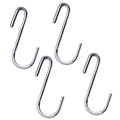 Best tonilara heavy duty s shaped hooks s hooks stainless steel hanging hangers for kitchenware spoons pans pots utensils bags towels clothes tools plants