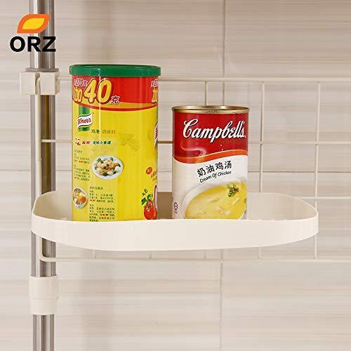 Shop here gano zen kitchen adjustable shelf creative seasoning condiment pot holder cooking utensil hanger kitchen organizer storage rack