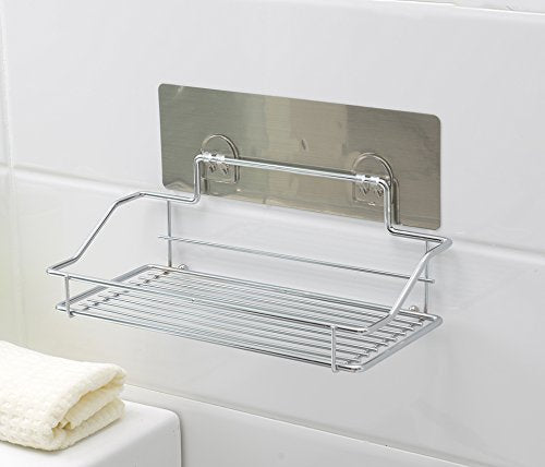 Catch 101 All Purpose Wall Caddy Wire Shelf Organizer Storage - Great Extra Storage for Kitchen, Bathroom, Garage, Laundry Room