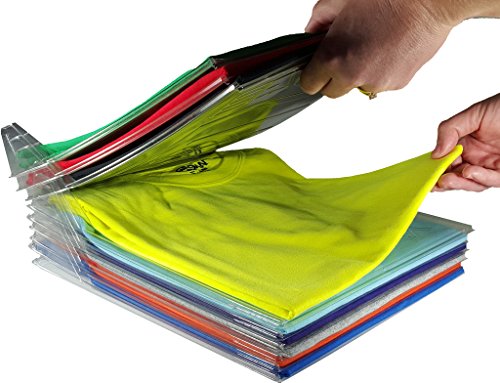 EZSTAX Closet Organizer, Shirt Folder, and Paper Filing System