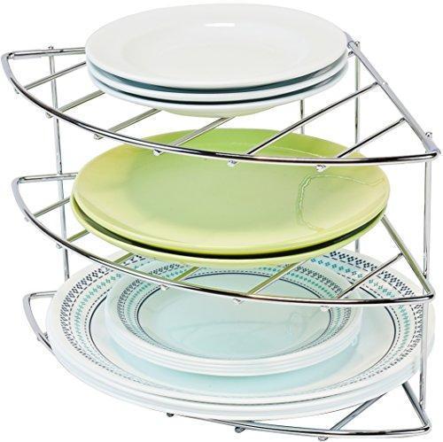 Arcxel 3-Tier Counter and Cabinet Corner Shelf Organizer