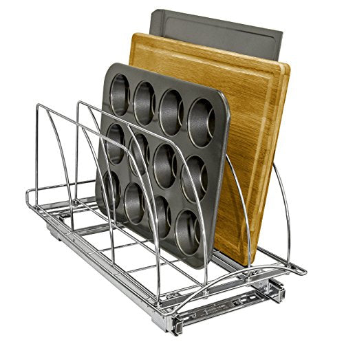 Lynk 430221DS Professional Slide Out Cutting Board, Bakeware,