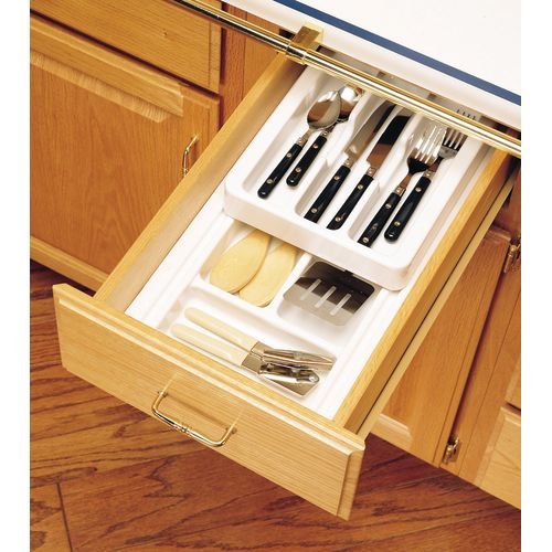 Rev-A-Shelf Rolling Cutlery Tray Insert half tray 11-3/4" W x 4-1/8"H