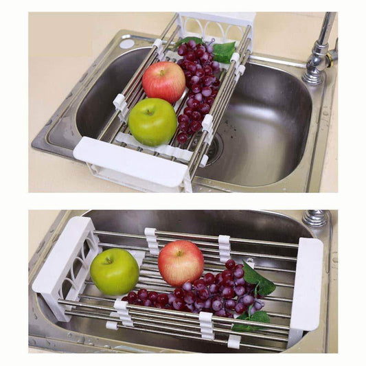 Related european stainless steel sink drain rack storage rack kitchen sink put dish rack tableware dish rack shelf kitchen storage