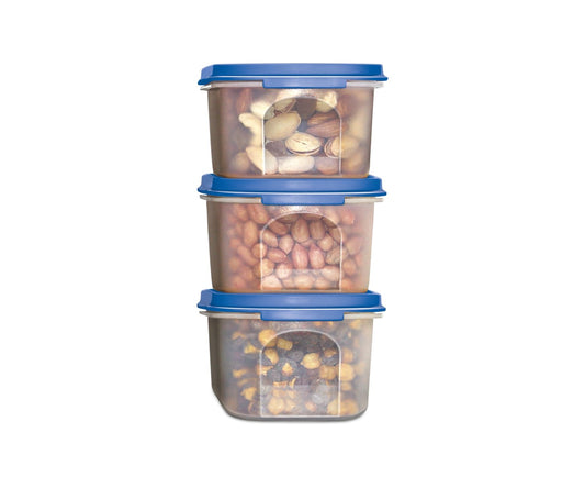 Food Storage Containers -STACKO- 4 PC. - Airtight Dry Food Container with Lids, (4.5 Cup (2 Pack))