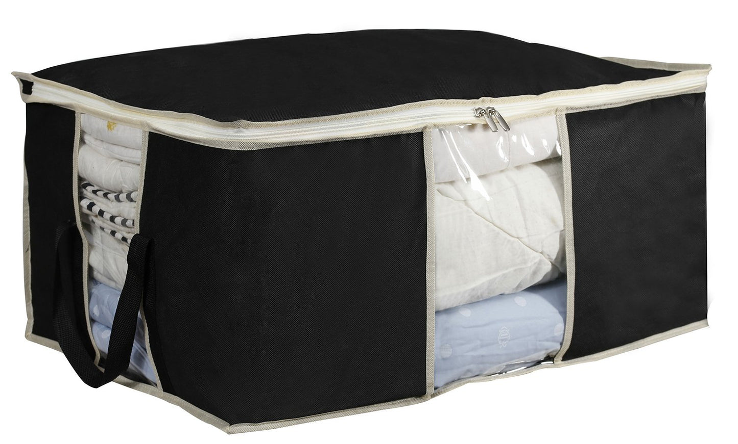 MISSLO Breathable Comforter Clothes Blanket Storage Bag for Closet, Household Foldable Home Organizers