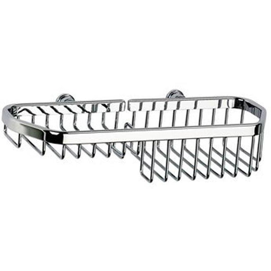 Sonia HOSPITALITY Wall Bathroom Polished Chrome Shower Caddy Shelf Organizer