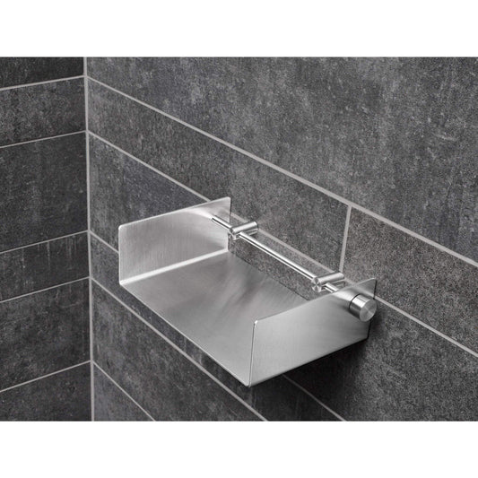 PSBA Bath Shower Caddy Shelf Organizer for Shampoo, Conditioner Soap Steel Matte - More Sizes Available